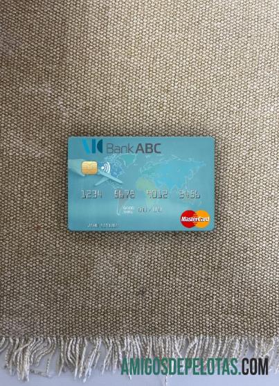 Jordan Arab Banking Corporation (ABC) Mastercard Photolook Front baixar para verificação